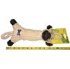 Jute And Rope Plush Cow - Pet Toy