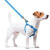 Waterproof Dog Harness Blue Color S Size 16-22 inch Durable Heavy Duty Dog Harness for Small Dogs