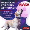 Nylon Dog Collar Adjustable for Large Dogs Small Medium Dogs for Boy Girl Dog Collars with Durable Plastic Buckle 12-19 inch Neck x 1 inch Wide Nasa P