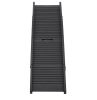 Folding Dog Ramp Black 60.2"x15.7"x4.9" Plastic