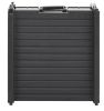 Folding Dog Ramp Black 60.2"x15.7"x4.9" Plastic