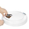 Automatic Pet Feeder 6-Meals Portion with Digital Timer Food Dispenser Wet and Dry Foods
