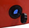 Foldable Dog Swimming Pool Red 31.5"x7.9" PVC