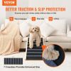 VEVOR Dog Ramp, Folding Pet Ramp for Bed, Adjustable Dog Ramp for Small, Large, Old Dogs & Cats, Wooden Pet Ramp with 39.3" Long Ramp.