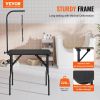VEVOR Pet Grooming Table Arm with Clamp, 32''x18'' Dog Grooming Station, Foldable Pets Grooming Stand for Medium and Small Dogs.