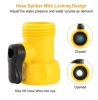 Dog Water Fountain Outdoor Dog Pet Water Dispenser Step-on Activated Sprinkler