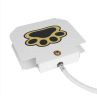 Dog Water Fountain Outdoor Dog Pet Water Dispenser Step-on Activated Sprinkler