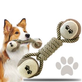 Braided Rope Toy Durable Dog Toys for Aggressive Chewers Dog Chew Toys Teeth Cleaning Safe Bite Resistant Toothbrush Stick for Puppies & Middle Dogs