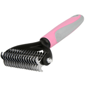Professional Pet Tool Grooming Brush For Pet Dog Cat Deshedding Tool (Type: Pet Grooming Tool, Color: pink)