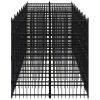 Outdoor Dog Kennel Steel 158.8 ftÂ²