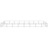 Dog Kennel Silver 258.3 ftÂ² Steel