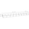 Dog Kennel Silver 193.8 ftÂ² Steel